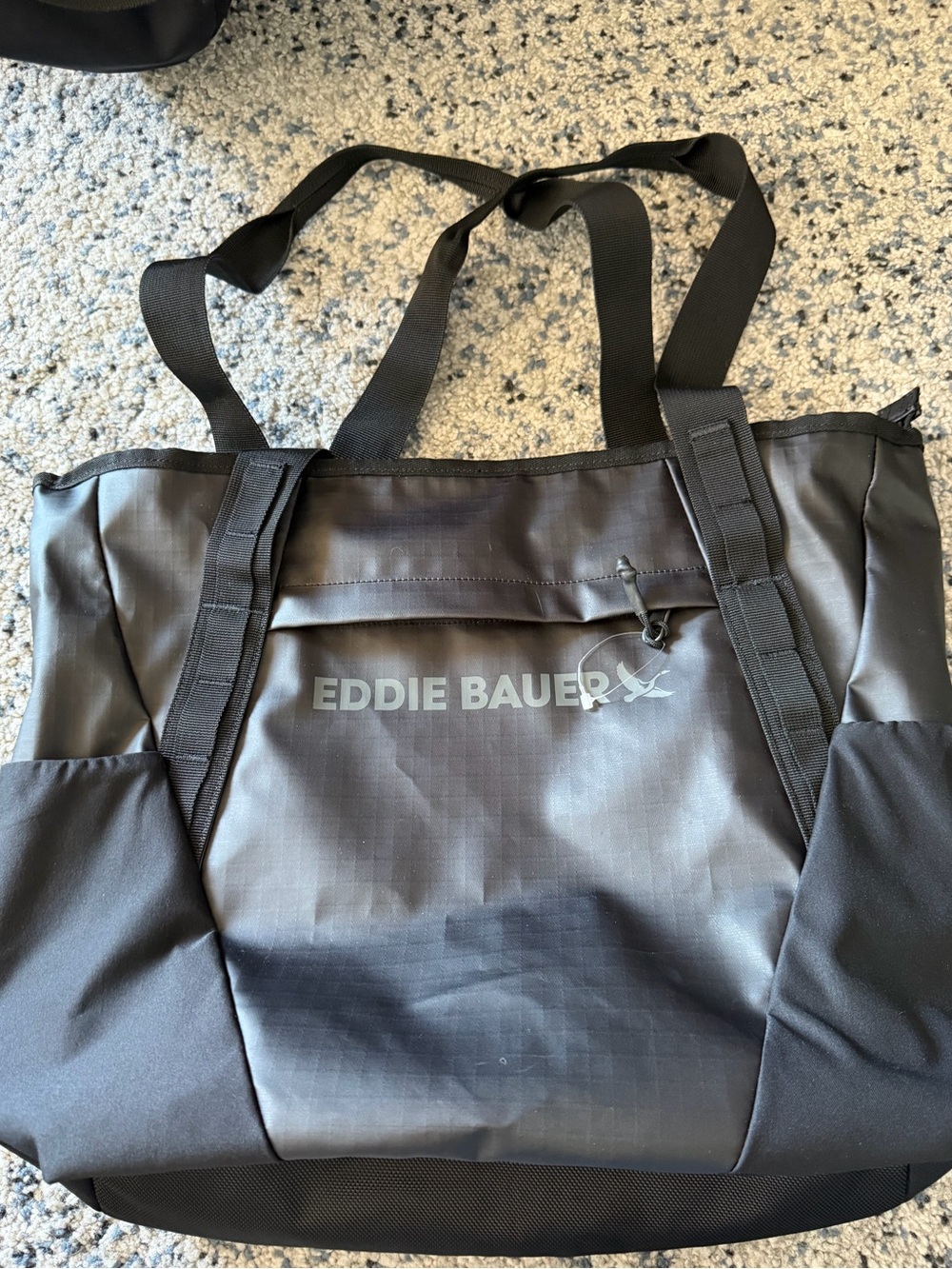 Eddie Bauer Black Men's Utility Tote